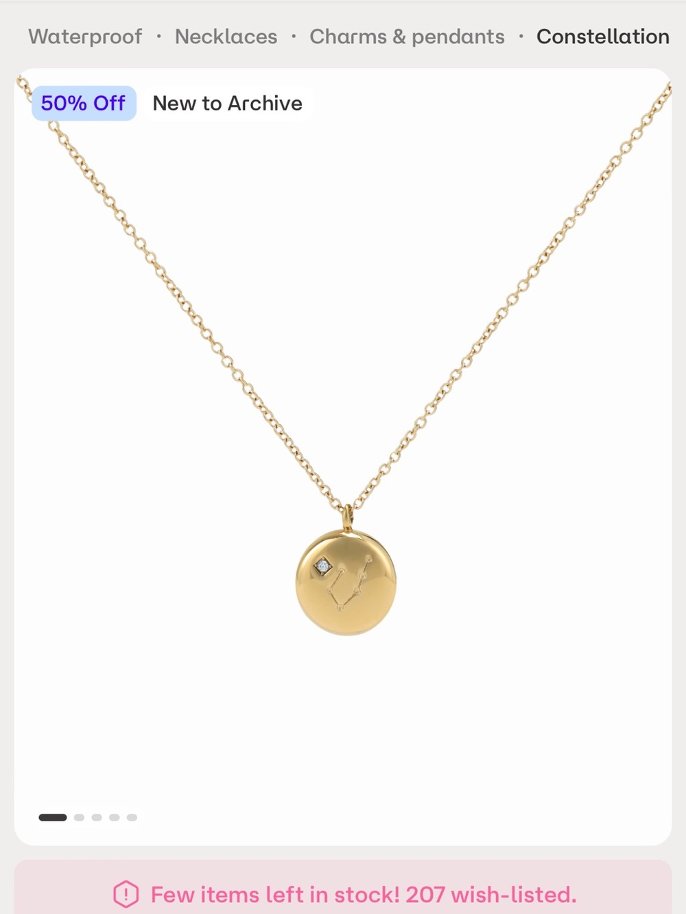Hey Harper Constellation Necklace